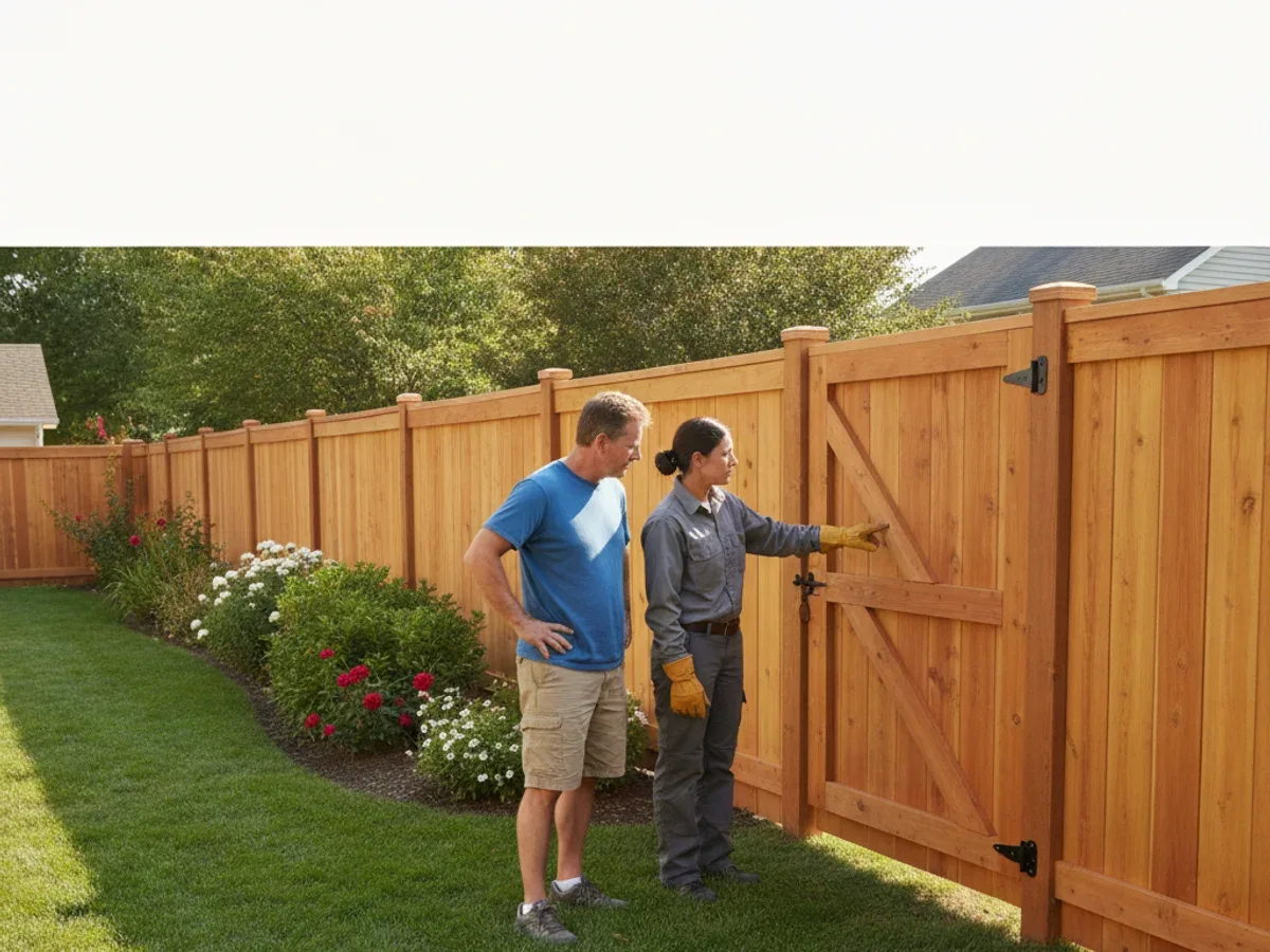 The work for Palisade Fence