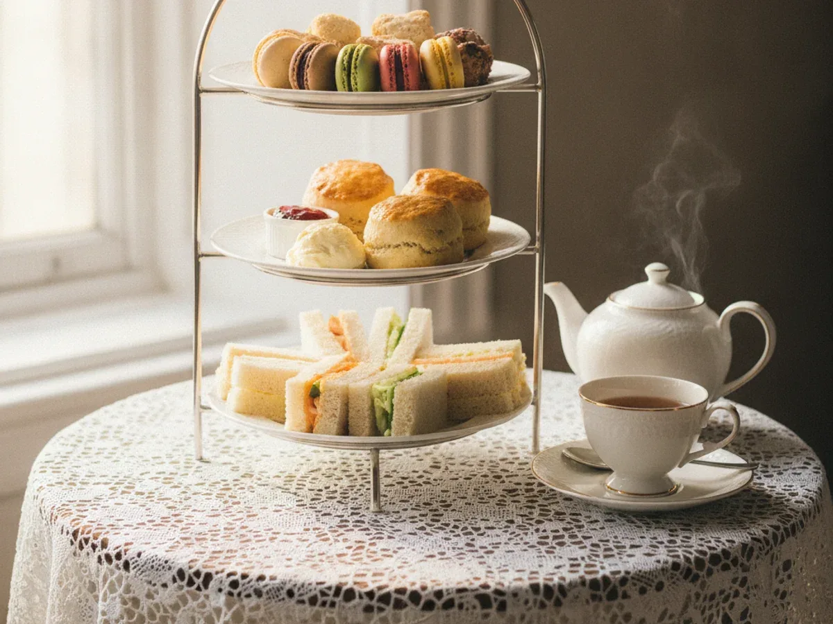 The work for The Elephant Tea Room