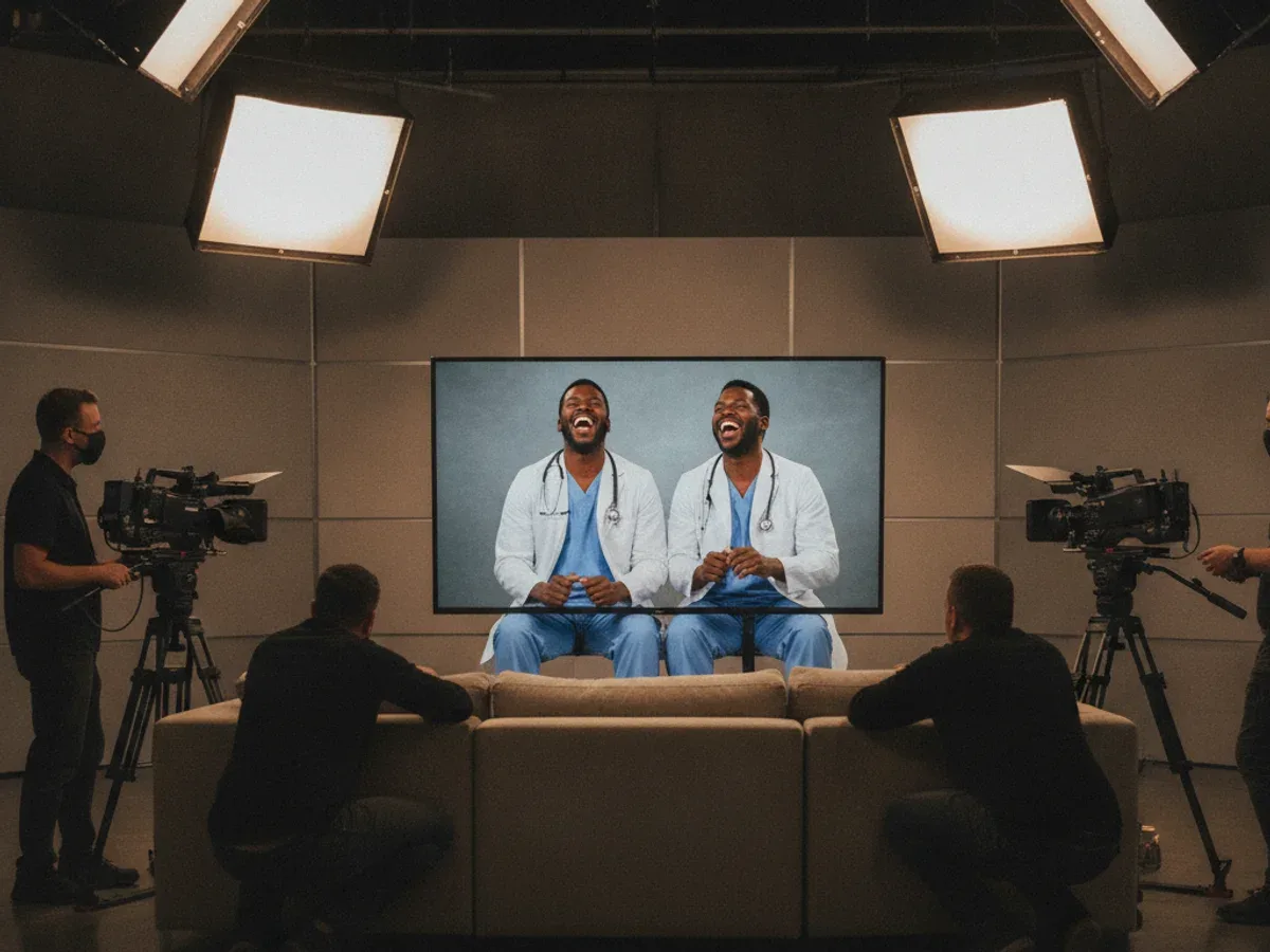 The work for Twin Doctors TV